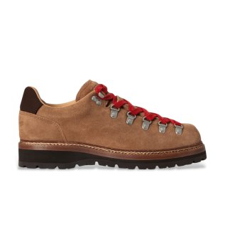 Brune læder-sneakers Alpine
