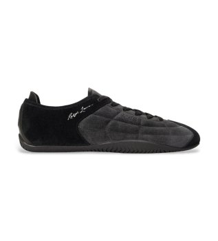 Schwarze Ranger-Sneaker aus Wildleder