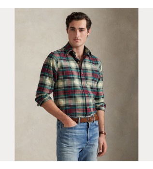 Camisa Custom Fit Plaid multicolor