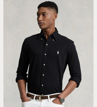 Maglia in rete nera