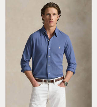 Ultralight bl piqu-skjorte