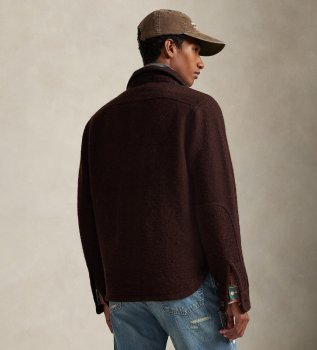 Camisa Felted marrón