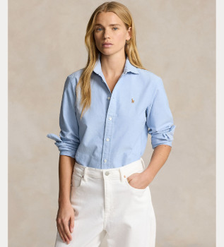 Niebieska koszula Oxford