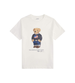 Camiseta de algodn conPolo Bear