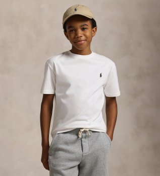 T-shirt with white logo