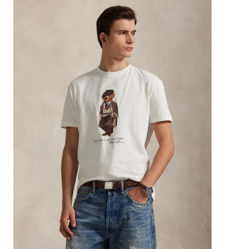 Pletena majica z belim medvedom Polo