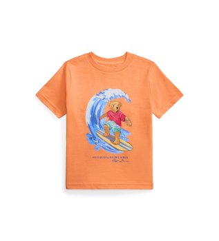 Pullover knitted T-shirt withÂ Polo Bear