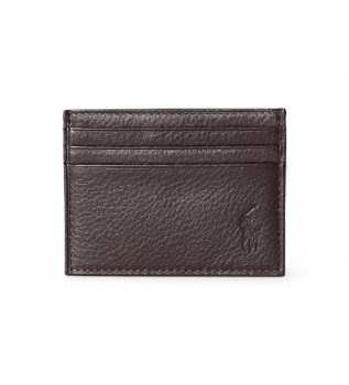 Plnbok i pebblat brunt lder