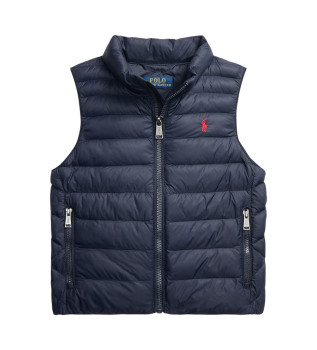 Opvouwbaar gewatteerd vest P-Layer 2 blauw