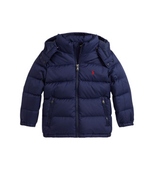 Veste en duvet ripstop bleu