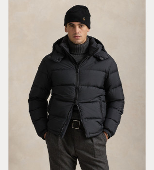 Decker down jacket black