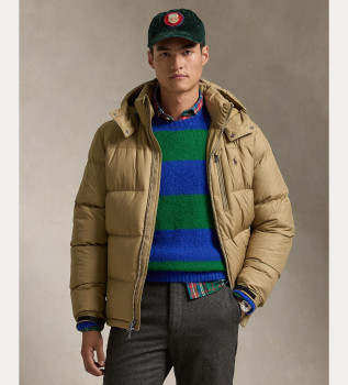 Gorham dunjakke beige