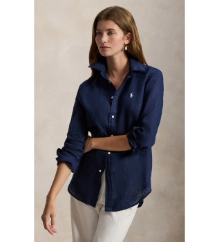 Srajca Classic z dolgimi rokavi navy