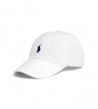 Casquette avec logo blanc