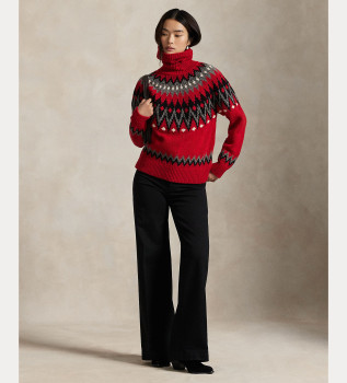 Trui van Fair Isle wolmix
