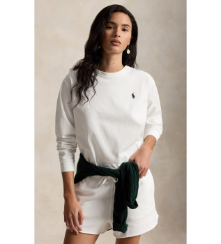 Wimbledon-Pullover weiß