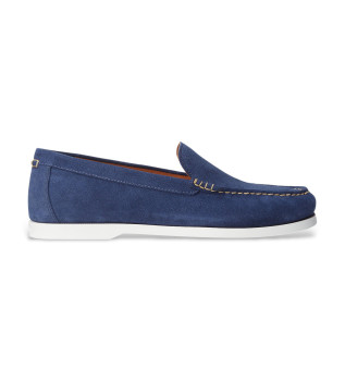 Merton Leather Moccasins blue