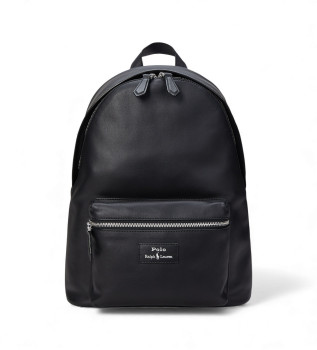 Zaino in morbida pelle nera