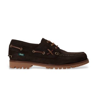 Ranger nautical suede shoe in brown