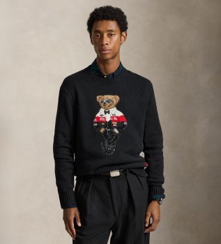 Polo Bear sweater
black