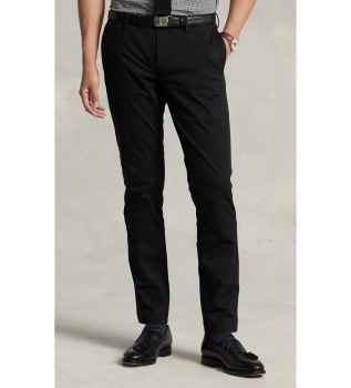 Stretch Slim Fit chino broek zwart