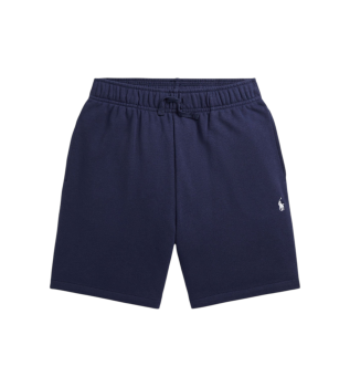 Cal��es de malha turca azul-marinho