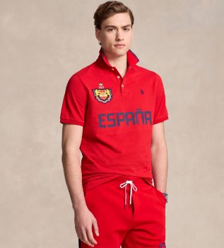 Polo Classic Fit España rojo