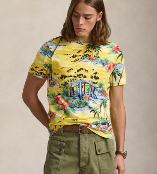 Majica po meri Slim T-shirt rumena