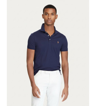 Slim Fit marine soft touch polo