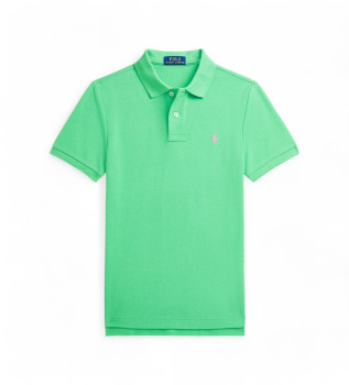 Polo avec logo vert
