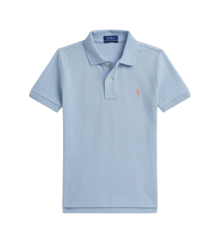 The Iconic Mesh Polo blue