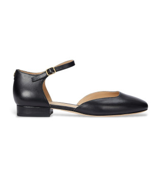 Emellie Leather Sandals preto