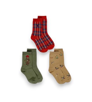 Set di tre portagioie polo bear multicolore