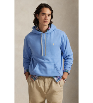 RL fleece hooded sweatshirt bl�