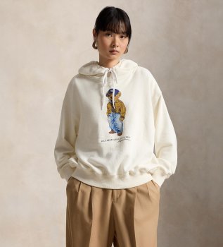 Damska bawełniana bluza z białą koszulką polo Bear