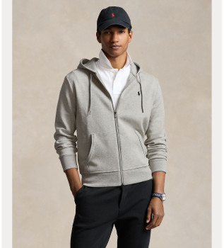 Siva dvojna pletena majica