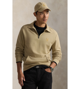 Lunar New Year-sweatshirt i beige