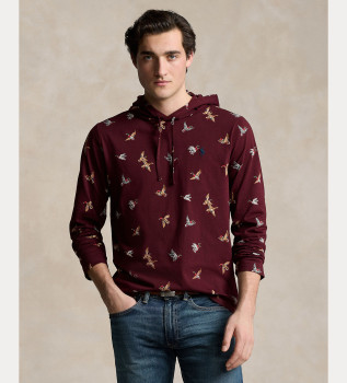 Maroon bird sweatshirt