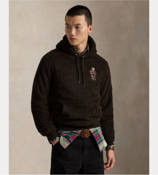 Polo Bear Pile Fleece jopa rjava