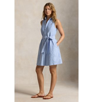 Vestido Woven azul