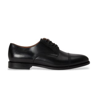 Scarpe con punta Owen in pelle nera