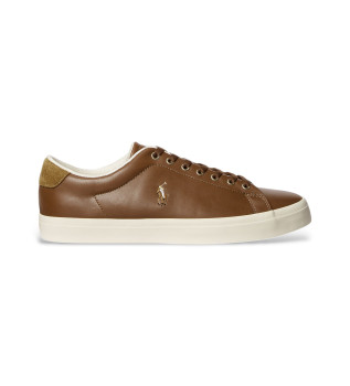 Sneakers in pelle marrone Active