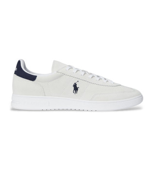 Chaussures Bedford en cuir blanc