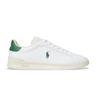 Heritage Court II Nappa leather trainers white