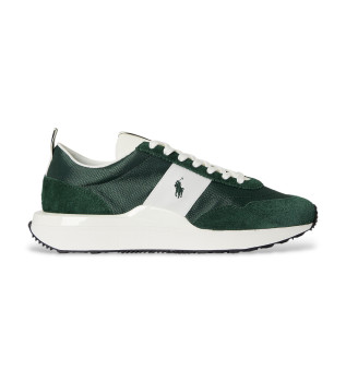 Zapatillas de Piel Train 89 verde