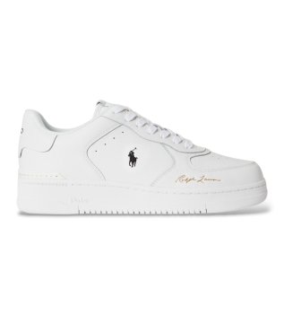 Deportiva Masters Court de couro branco