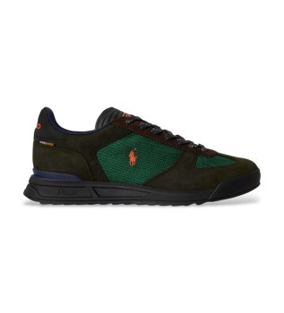 Zapatillas Varick con paneles de ante verde