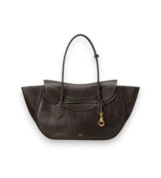 Dark brown large Polo Blaze shoulder bag