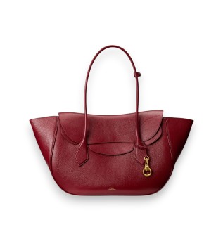 Large burgundy Polo Blaze shoulder bag