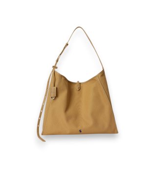 Sac messenger Polo Play en toile beige